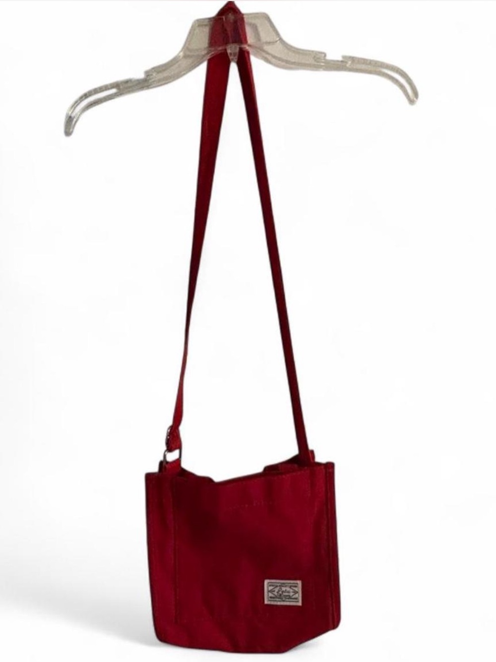 LETU Casual Red Crossbody Shoulder Bag - Minimal Everyday Carry
